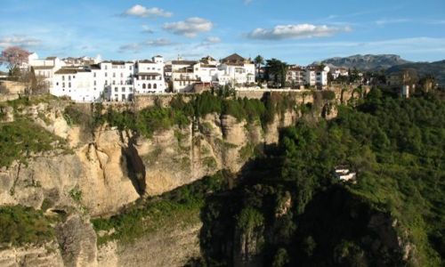 Zdjecie HISZPANIA / Andaluzja / Ronda / ...z zielonego wzgórza - Ronda