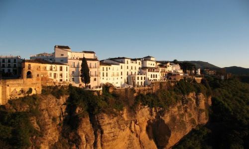 Zdjecie HISZPANIA / Andaluzja / Ronda / Ronda o zachodzie