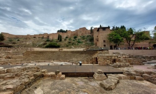 Zdjęcie HISZPANIA / Malaga. / Malaga. / Teatr rzymski.