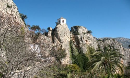 Zdjęcie HISZPANIA / Walencja / Guadalest / zamek