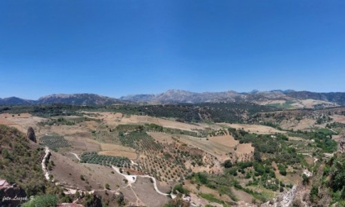 Zdjecie HISZPANIA / Andaluzja. / Ronda. / Widok zpunktu widokowego na...