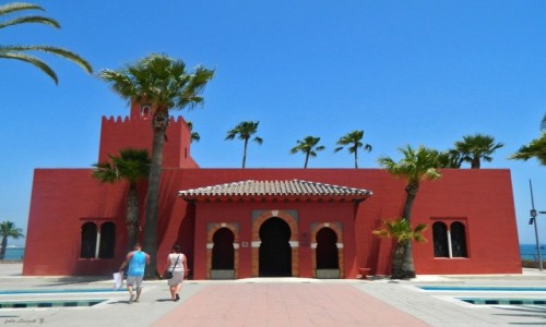 Zdjęcie HISZPANIA / Benalmadena. / Avenida de Antonio Machado. / Castillo de El-Bil-Bil.