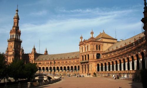 Zdjecie HISZPANIA / Andaluzja / Sewilla / Plaza de Espana 2