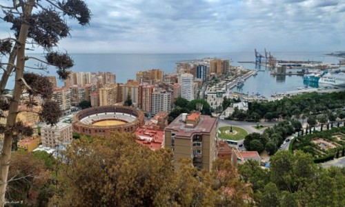 Zdjęcie HISZPANIA / Andaluzja. / Malaga. / Malaga z murów zamku.