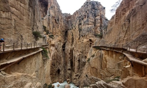Zdjcie HISZPANIA / Andaluzja. / Ardales. / Caminito del Rey.