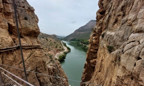 Zdjcie HISZPANIA / Andaluzja. / Ardales. / Caminito del Rey.