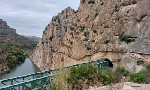 Zdjcie HISZPANIA / Andaluzja. / Ardales. / Caminito del Rey.