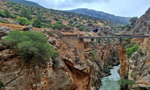 Zdjcie HISZPANIA / Andaluzja. / Ardales. / Caminito del Rey.
