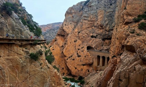 Zdjecie HISZPANIA / Andaluzja. / Ardales. / Caminito del Rey.