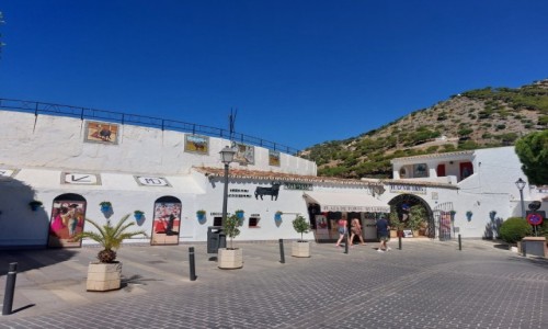 Zdjcie HISZPANIA / Andaluzja. / Mijas, / Plaza de Toros - arena walki bykw.