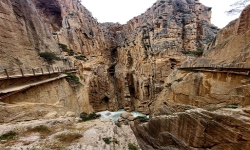 Zdjcie HISZPANIA / Andaluzja. / Caminito del Rey. / Caminito del Rey.