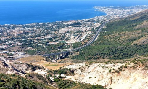 Zdjcie HISZPANIA / Andaluzja. / Benalmadena. / Costa del Sol z gry Calamarro.
