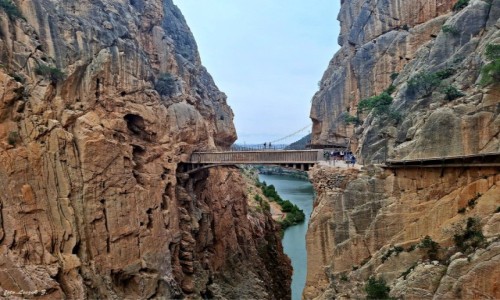 Zdjcie HISZPANIA / Andaluzja. / Caminito del Rey. / Cominito del Rey.