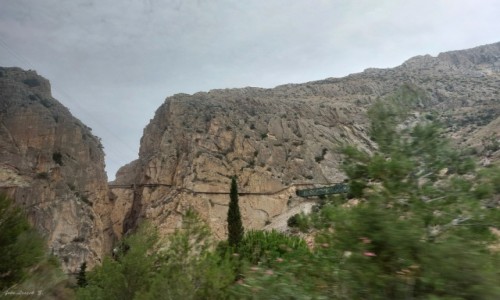Zdjcie HISZPANIA / Andaluzja. / Caminito del Rey. / Ostatnie spojrzenie na Cominito del Rey.