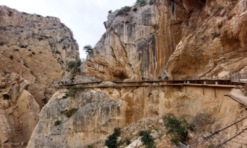 Zdjcie HISZPANIA / Andaluzja. / Ardales. / Cominito del Rey.