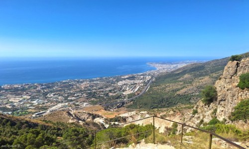 Zdjecie HISZPANIA / Benalmadena. / G�ra Calamarro. / Costa del Sol z g�ry Calamarro.