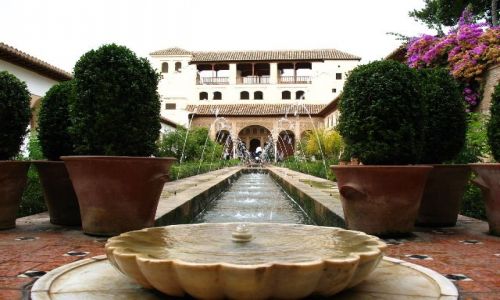 Zdjecie HISZPANIA / Andaluzja / Granada / ogrody Alhambry