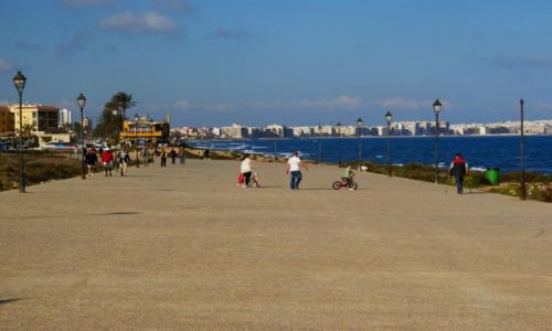 Zdjecie HISZPANIA / Costa Blanca / Punta Prima koo Torrevieja / deptak na Punta Prima