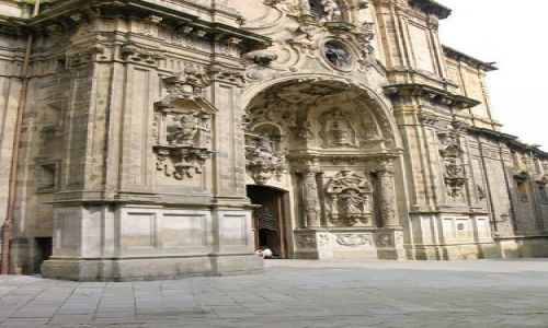Zdjecie HISZPANIA / brak / San Sebastian / Wejście do kościoła