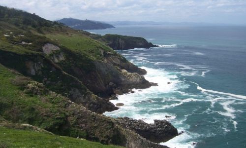 Zdjecie HISZPANIA / Gipuzkoa / Okolice San Sebastian / Wybrzee Zatoki Biskajskiej