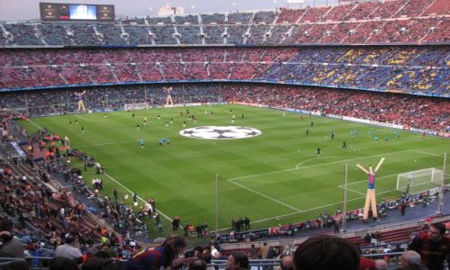 Zdjcie HISZPANIA / BARCELONA / CAMP NOU / LIGA MISTRZW