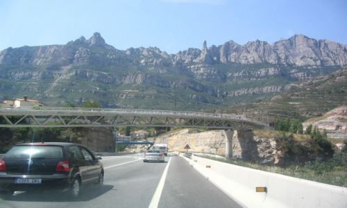 Zdjecie HISZPANIA / Barcelona / montserat / adne skaki Montseratu