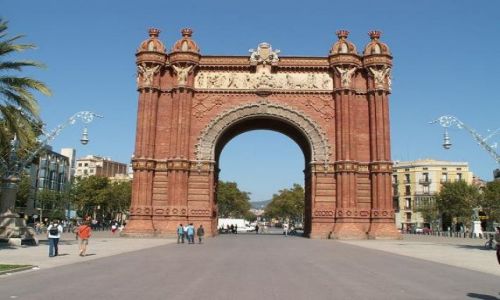 Zdjęcie HISZPANIA / Barcelona / Arc de Triomf / Arc de Triomf
