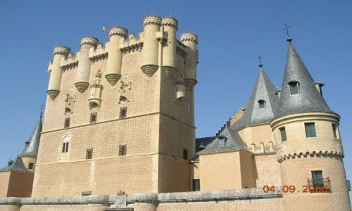 HISZPANIA / Kastylia - Leon / Segovia / Zamek Alkazar