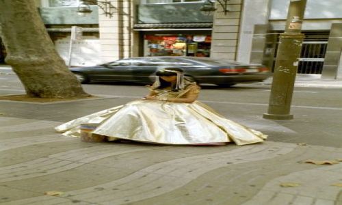 Zdjęcie HISZPANIA / Barcelona / La Rambla / Królewna