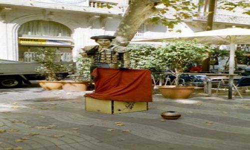 Zdjęcie HISZPANIA / Barcelona / La Rambla / torreador czy matador?