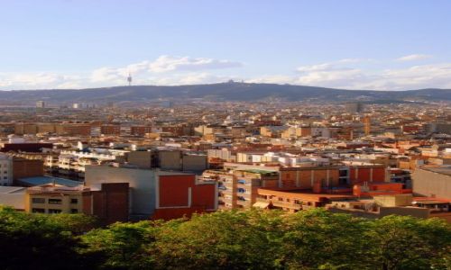 Zdjęcie HISZPANIA / Katolonia / Barcelona  / z okna na Barcelone
