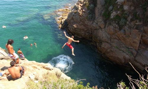 Zdjecie HISZPANIA / Costa Brava / Santa Cristina / Szalestwo, ale jakie widowiskowe!