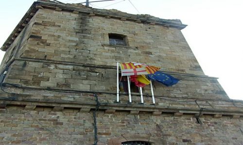 Zdjecie HISZPANIA / Barcelona / Wzgórze Montjuic / Wieża basztowa zamku