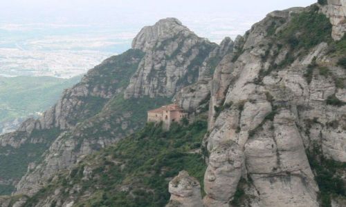 Zdjecie HISZPANIA / brak / Montserrat / Klasztor na skaach