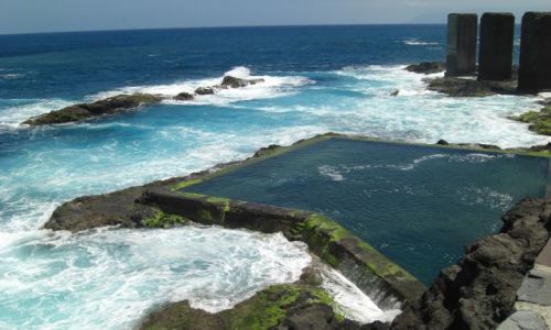 HISZPANIA / La Gomera / Agulo / Basen ze son wod