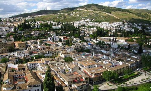 Zdjęcie HISZPANIA / Andaluzja / Grenada / wzgórze Sacromonte