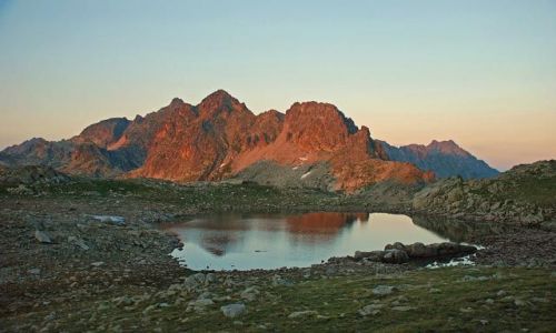 Zdjecie HISZPANIA / Pireneje / Col de Ratera / Zmierzch