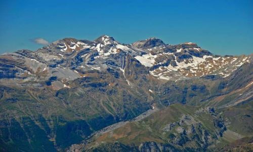 Zdjecie HISZPANIA / Pireneje / Valle de Pineta / Masyw Trzech Sistr