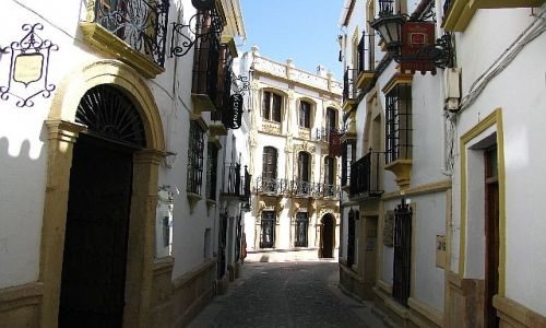 Zdjecie HISZPANIA / Andaluzja / Ronda / dzielnica La Ciudad