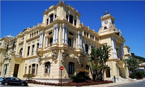 Zdjęcie HISZPANIA / Andaluzja / Malaga / Ratusz w Maladze