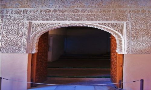 Zdjęcie HISZPANIA / Andaluzja / Granada - Alhambra / Drzwi - Alhambra