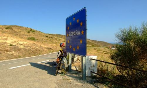 Zdjecie HISZPANIA / Katalonia  / Port Bou - granica z Francj / Przejscie graniczne