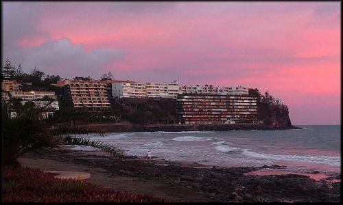 Zdjecie HISZPANIA / Wyspy Kanaryjskie / Gran Canaria / Wieczorem w San Augustin