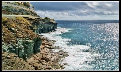 Zdjecie HISZPANIA / Wyspy Kanaryjskie / Puerto Rico / Przed deszczem w Puerto Rico