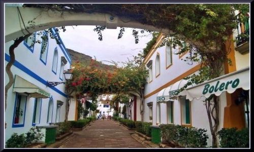 Zdjecie HISZPANIA / Gran Canaria / Puerto de Mogan / Piknie w Puerto de Mogan 