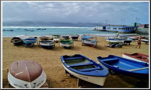 Zdjęcie HISZPANIA / Gran Canaria / Las Palmas / Las Canteras