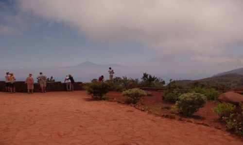 Zdjcie HISZPANIA / Wyspy Kanaryjskie, La Gomera / La Gomera, Mirador de Abrante / Widok na Teide