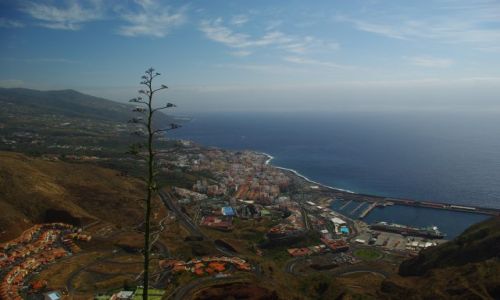 Zdjecie HISZPANIA / Wyspy Kanaryjskie, La Palma / Santa Cruz de La Palma / Widok z gry