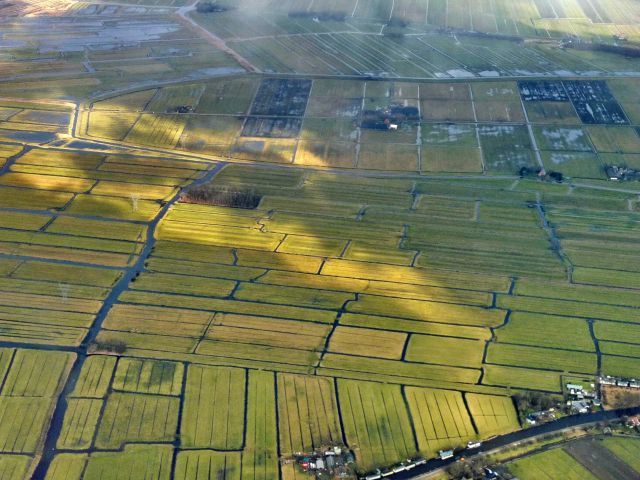Zdjęcia: Polder, zuid holland, Holenderski krajobraz z balona, HOLANDIA Zdjęcia: Polder, zuid holland, Holenderski krajobraz z balona, HOLANDIA