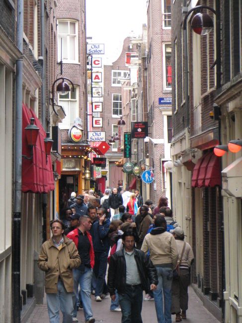 Zdjęcia: Amsterdam, red light district za dnia, HOLANDIA Zdjęcia: Amsterdam, red light district za dnia, HOLANDIA